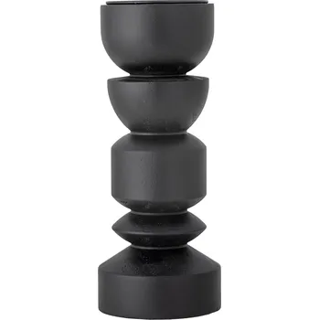 Bytová dekorace Bloomingville, Svícen na klasickou svíčku Bowen 27,5 cm černý - Formadore