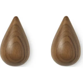 Věšák Normann Copenhagen, Věšáky Dropit Walnut malé 2 ks - Formadore