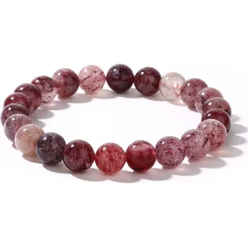 Náramek Jan Kos jewellery Náramek se strawberry quartz STA-8093/GU18