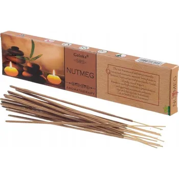 Čajovna Vonné tyčinky 'Goloka Aromatherapy Nutmeg' (Muškátový oříšek)