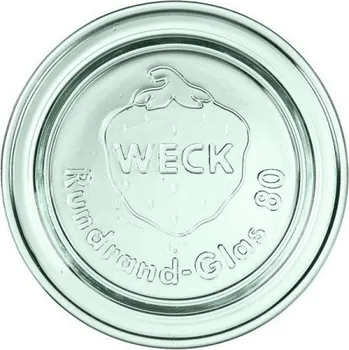 Sklenice Weck, Víčko na zavařovací sklenice Weck 8 cm - Formadore