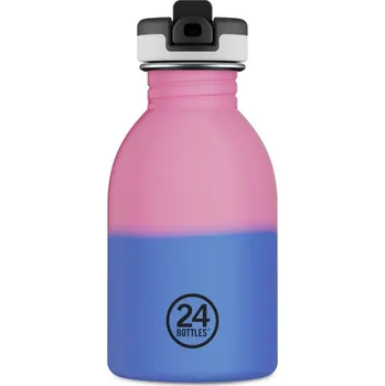 Láhev 24Bottles, Láhev na vodu Urban Bottle Kids Reactive 250 ml růžovo-modrá - Formadore