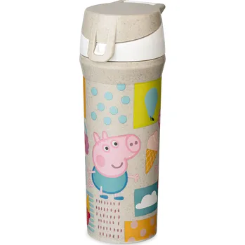 Láhev Koziol, Láhev na vodu Stan Prasátko Peppa 500 ml písková - Formadore