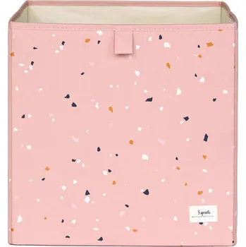 Úložný box 3 sprouts, Box na skladování potravin Terrazzo růžové - Formadore