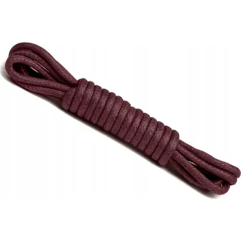 Vrták VOSKOVANÉ Hnědé tkaničky do bot 45 cm STŘEDNÍ Kulaté 3,5 mm G15-87