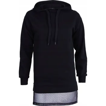 Dámská mikina Černá mikina s kapucí S