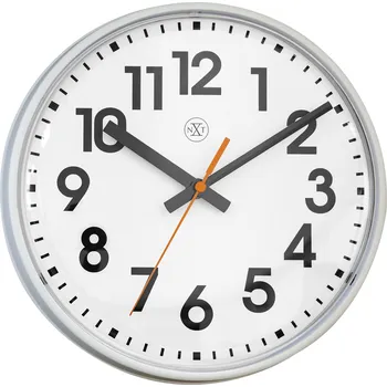 Hodiny NeXtime, Nástěnné hodiny Peter 26 cm bílé - Formadore