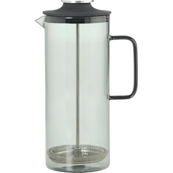 French press AdHoc, Kávovar French Press Impact, 1000 ml, průhledný, šedý - Formadore