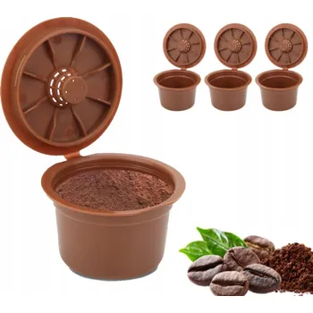 Kapsle pro Cafissimo FrontierFinds, opakovaně použitelné kapsle Caffitaly, 3 ks