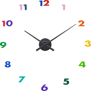 Hodiny NeXtime, Nástěnné hodiny Small Hands barevné - Formadore