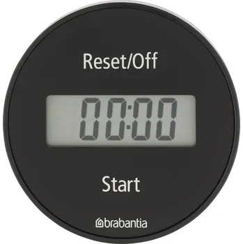 Kuchyňská minutka Brabantia, Magnetická minutka Tasty+ tmavě šedá - Formadore