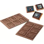 Silikomart, Forma na cukrovinky Ckc12 Cookie Monster Slim silikonová - Formadore