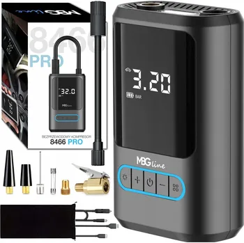 Kompresor Elektrická pumpa MBG Line bezdrátová 10 bar 30 l/min s powerbankou