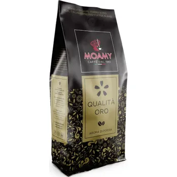 Káva MOAMY QUALITÁ ORO 80% Arabica 20% Robusta (MOAMY QUALITÁ ORO 80% Arabica 20% Robusta)