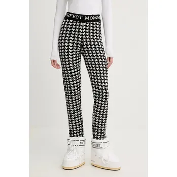 Dámské legíny Vlněné legíny Perfect Moment Houndstooth W3001264 černá 99X, vel. S