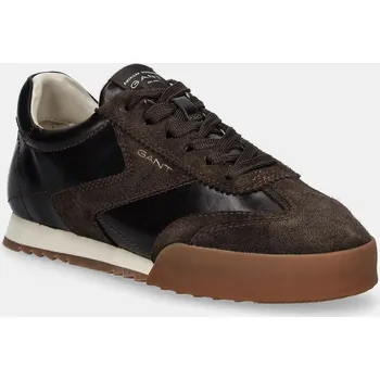 Pánské tenisky Kožené tenisky Gant Baylle 31631004 hnědá 89X, EUR 44