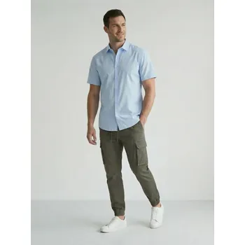 Sinsay - Kalhoty jogger cargo - khaki - 520HS-87X - 520HS-87X-38