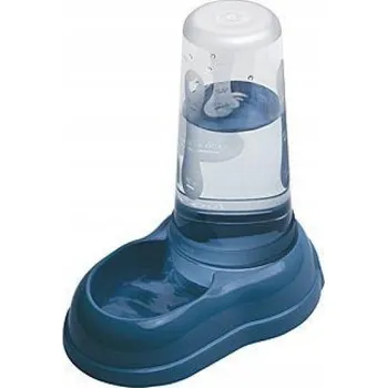 Miska pro psa Automatické krmítko z plastu Ferplast modré 0,6 l