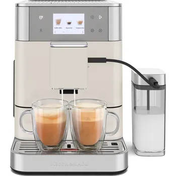 Příprava kávy KitchenAid, Automatický kávovar KitchenAid KF7, porcelánově bílý - Formadore