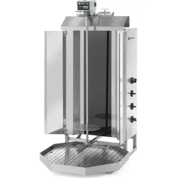 Kuchyňský gril Elektrický gril na kebab, HENDI, Profi Line, 400V/7200W, 7,2kW, 550x700x(H)1120mm | 226018