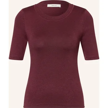 Dámské tričko Selected Femme Dámské Úpletové Tričko, tmavě červená, 42