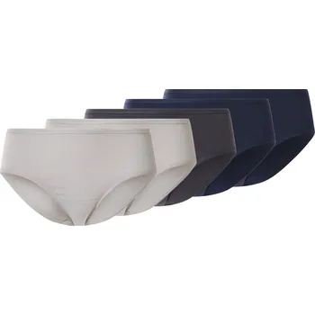 Kalhotky esmara® Dámské kalhotky Hipster, 5 kusů (navy modrá / tmavě šedá / šedá, XS(32/34))