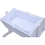 SCARLETT 6dílná souprava do kolébky Péťa bílá