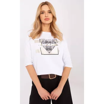 Dámská halenka Halenka CLM BZ 0012.94 bílá S