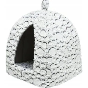 Pelíšek pro psa Trixie Mila, uzavřený pelíšek , pro psa/kočku, bílo-šedý, 32 x 42 x 32 cm