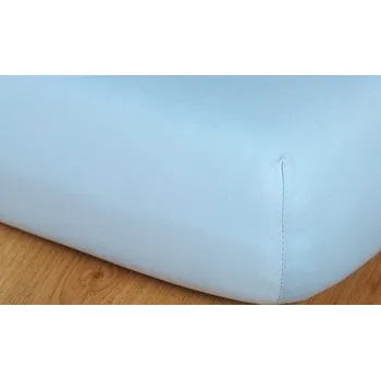Prostěradlo jersey vysoká matrace 90x220cm světle modrá
