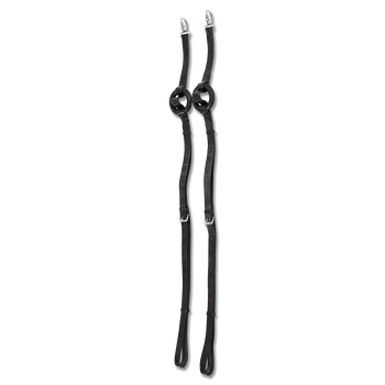 Vyvazovací otěže Waldhausen STAR s gumovým kroužkem Barva: černá, Velikost: PON