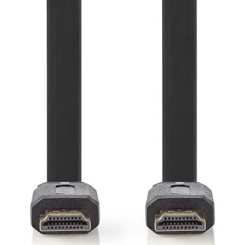 Nedis Plochý 4K HDMI Kabel CVGB34100BK20