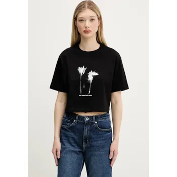 Pánské tričko Bavlněné tričko Karl Lagerfeld Jeans A3W17040 černá 99X, vel. S