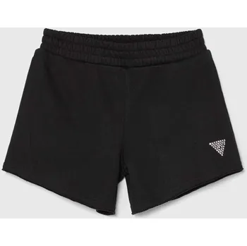 Chlapecké kraťasy Dětské kraťasy Guess J4GD25.K8802.PPYH černá 99X, vel. 118-122