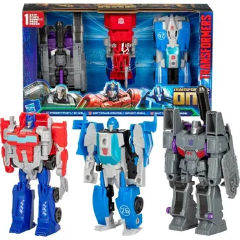 Hasbro Transformers One Iacon Race 3-pack F9773 Megatron, Optimus Prime, Mirage