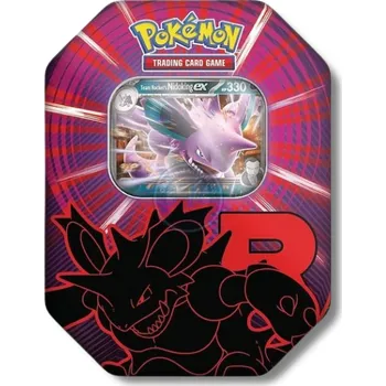 Karetní hra Pokémon TCG - Team Rocket Tin (Nidoking)