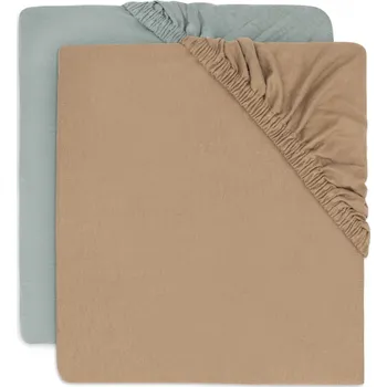 Prostěradlo Prostěradlo napínací 120x60 cm 2 ks Sea Green