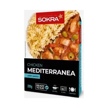 konzervovaná ryba Kuřecí v omáčce Mediterranea s těstovinami 330 g