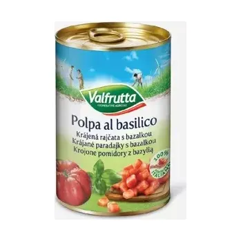 konzervovaná ryba Krájená rajčata s bazalkou 400 g
