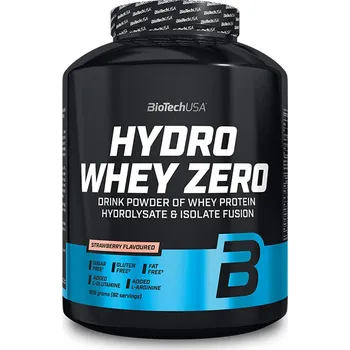 Proteinový nápoj BioTech Hydro Whey Zero 1816 g Příchuť: jahoda