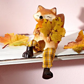 Dámské pantofle 3Pagen Figurka k posazení Liška