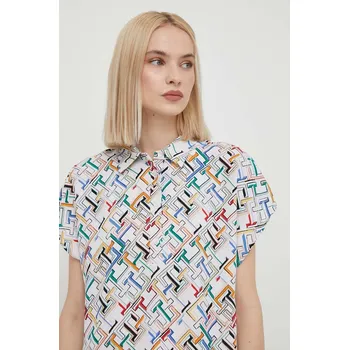 Dámské oblečení Halenka Tommy Hilfiger WW0WW42539 vícebarevná MLC, vel. 34