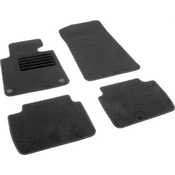 autokoberec Autokoberce textilní přesné černé / černé obšití - BMW 3er (Typ E46) (1998-2007) 5-sedadel