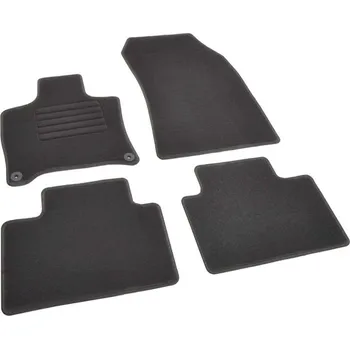 autokoberec Autokoberce textilní přesné černé / černé obšití - Opel Astra L ST Hybrid (2024-) 5-sedadel