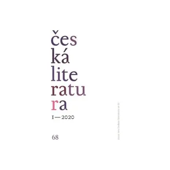 Časopis Česká literatura 1/2020