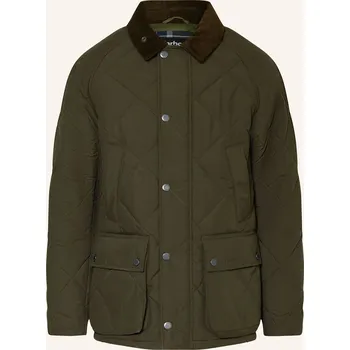 Pánská bunda Barbour Pánská Prošívaná Bunda Bedale, olivová, 54