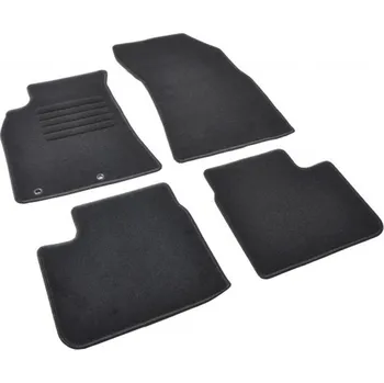 autokoberec Autokoberce textilní přesné černé / černé obšití - Dongfeng Shine (2019-) 5-sedadel
