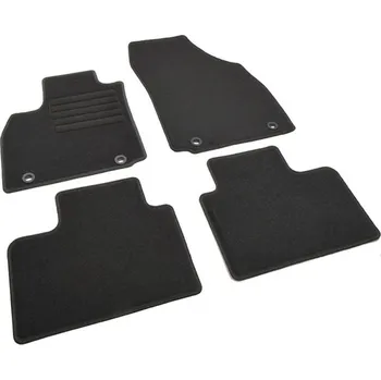 autokoberec Autokoberce textilní přesné černé / černé obšití - MG ZS II Hybrid Plus (2024-) 5-sedadel