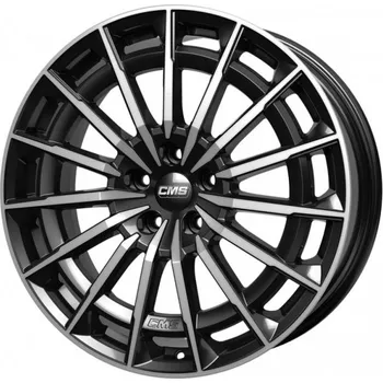 Disk CMS Alu Kola CMS C38 8x19 5x112 ET45 Diamond Black Gloss 66.5