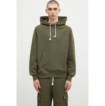 Pánská mikina Mikina Champion Hooded Sweatshirt, L, zelená, 78X